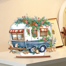 Load image into Gallery viewer, Wooden Camper Classic Car Diamond Painting Desktop Decor for Office Decor (#4)
