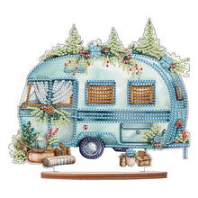 Load image into Gallery viewer, Wooden Camper Classic Car Diamond Painting Desktop Decor for Office Decor (#5)
