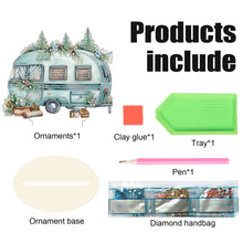 Load image into Gallery viewer, Wooden Camper Classic Car Diamond Painting Desktop Decor for Office Decor (#5)
