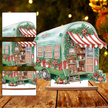 Load image into Gallery viewer, Wooden Camper Classic Car Diamond Painting Desktop Decor for Office Decor (#6)
