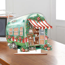 Load image into Gallery viewer, Wooden Camper Classic Car Diamond Painting Desktop Decor for Office Decor (#6)
