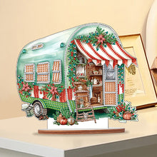 Load image into Gallery viewer, Wooden Camper Classic Car Diamond Painting Desktop Decor for Office Decor (#6)
