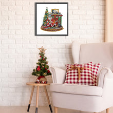 Load image into Gallery viewer, Diamond Painting - Partial Special Shaped - Santa Claus (30*30CM)
