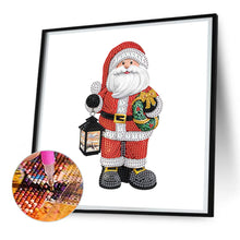 Load image into Gallery viewer, Diamond Painting - Partial Special Shaped - Santa Claus (30*30CM)
