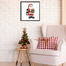 Load image into Gallery viewer, Diamond Painting - Partial Special Shaped - Santa Claus (30*30CM)
