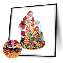 Load image into Gallery viewer, Diamond Painting - Partial Special Shaped - Santa Claus (30*30CM)
