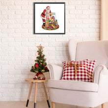 Load image into Gallery viewer, Diamond Painting - Partial Special Shaped - Santa Claus (30*30CM)

