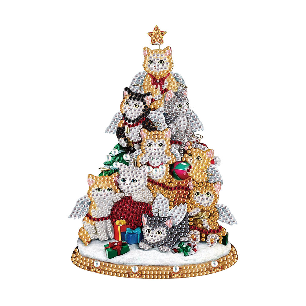 Diamond Painting - Partial Special Shaped - Christmas atmosphere (30*30CM)