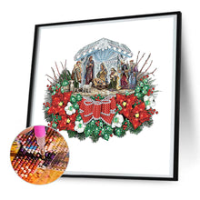 Load image into Gallery viewer, Diamond Painting - Partial Special Shaped - Christmas atmosphere (30*30CM)
