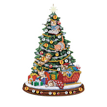 Load image into Gallery viewer, Diamond Painting - Partial Special Shaped - Christmas atmosphere (30*30CM)
