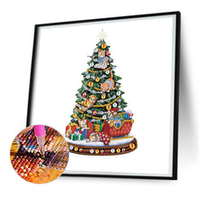 Load image into Gallery viewer, Diamond Painting - Partial Special Shaped - Christmas atmosphere (30*30CM)
