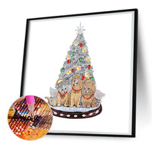 Load image into Gallery viewer, Diamond Painting - Partial Special Shaped - Christmas atmosphere (30*30CM)
