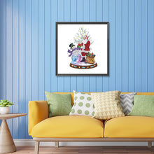 Load image into Gallery viewer, Diamond Painting - Partial Special Shaped - Christmas snowman (30*30CM)

