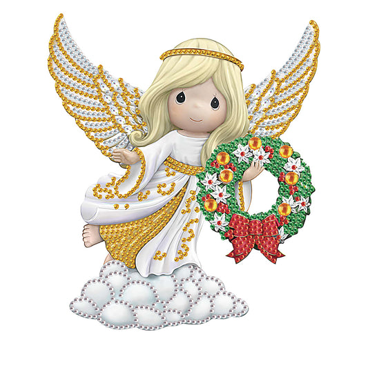 Diamond Painting - Partial Special Shaped - precious moments doll (30*30CM)