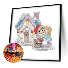 Load image into Gallery viewer, Diamond Painting - Partial Special Shaped - precious moments doll (30*30CM)

