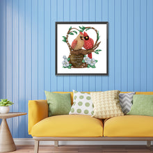 Load image into Gallery viewer, Diamond Painting - Partial Special Shaped - Christmas cardinal (30*30CM)
