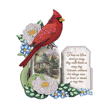 Load image into Gallery viewer, Diamond Painting - Partial Special Shaped - Christmas cardinal (30*30CM)
