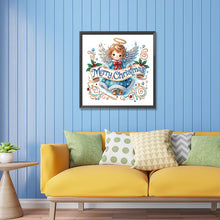 Load image into Gallery viewer, Diamond Painting - Partial Special Shaped - Christmas little angel (30*30CM)
