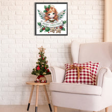 Load image into Gallery viewer, Diamond Painting - Partial Special Shaped - Christmas little angel (30*30CM)
