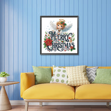 Load image into Gallery viewer, Diamond Painting - Partial Special Shaped - Christmas little angel (30*30CM)
