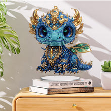 Load image into Gallery viewer, Acrylic Dragon Diamonds Painting Desktop Decoration for Office Desktop Decor(#3)
