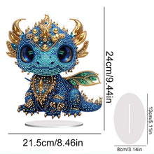 Load image into Gallery viewer, Acrylic Dragon Diamonds Painting Desktop Decoration for Office Desktop Decor(#3)
