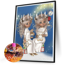 Load image into Gallery viewer, Diamond Painting - Full Round - fairy doll (30*40CM)
