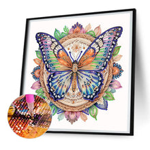 Load image into Gallery viewer, Diamond Painting - Partial Special Shaped - butterfly art (30*30CM)
