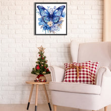 Load image into Gallery viewer, Diamond Painting - Partial Special Shaped - butterfly art (30*30CM)
