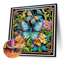 Load image into Gallery viewer, Diamond Painting - Partial Special Shaped - butterfly crafts (30*30CM)

