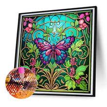 Load image into Gallery viewer, Diamond Painting - Partial Special Shaped - butterfly crafts (30*30CM)
