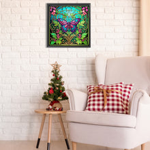 Load image into Gallery viewer, Diamond Painting - Partial Special Shaped - butterfly crafts (30*30CM)
