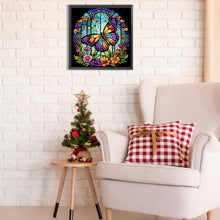 Load image into Gallery viewer, Diamond Painting - Partial Special Shaped - butterfly crafts (30*30CM)
