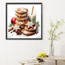 Load image into Gallery viewer, Diamond Painting - Full Round - cookie milk (30*30CM)
