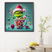 Load image into Gallery viewer, Diamond Painting - Full Round - Christmas Green Monster (30*30CM)
