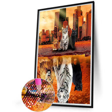 Load image into Gallery viewer, Diamond Painting - Full Square - reflection animals (20*30CM)
