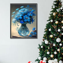 Load image into Gallery viewer, Diamond Painting - Full Square - blue bouquet (30*40CM)
