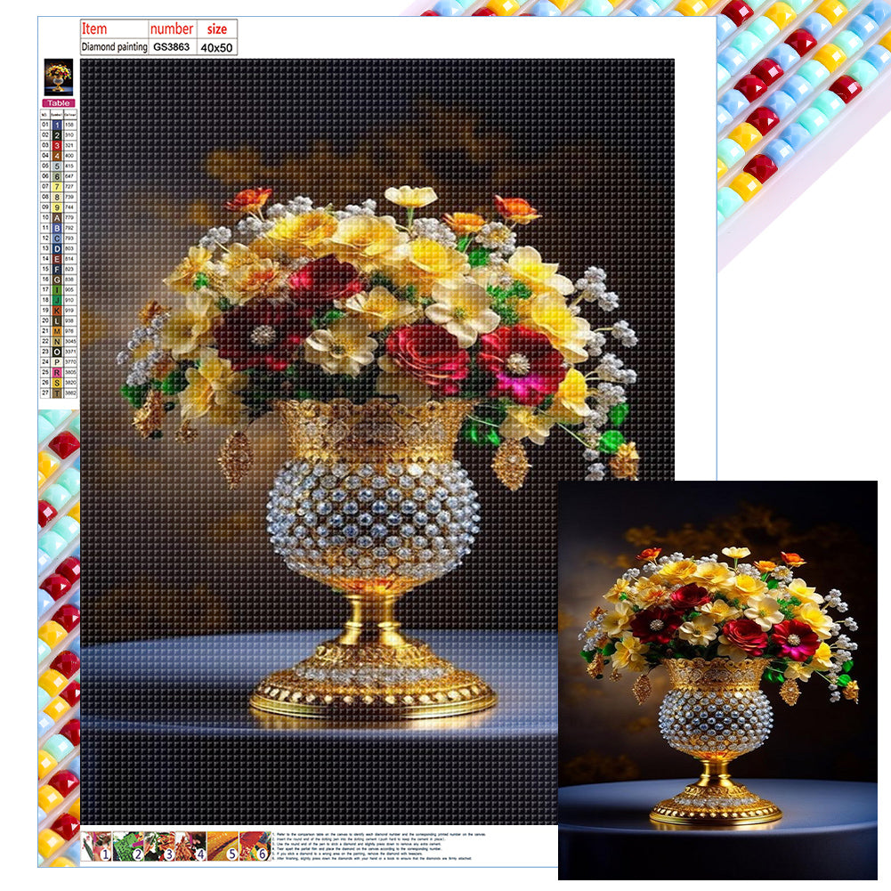 Diamond Painting - Full Square - bouquet (40*50CM)