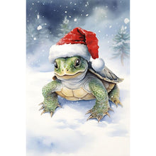 Load image into Gallery viewer, Diamond Painting - Full Round - Christmas turtle (40*60CM)
