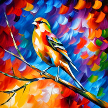 Load image into Gallery viewer, Diamond Painting - Full Round - Oil paint element bird on branch (30*30CM)
