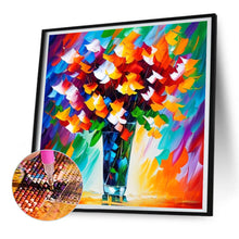 Load image into Gallery viewer, Diamond Painting - Full Round - Oil paint element vase (30*30CM)
