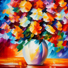 Load image into Gallery viewer, Diamond Painting - Full Round - Oil paint element flower (30*30CM)
