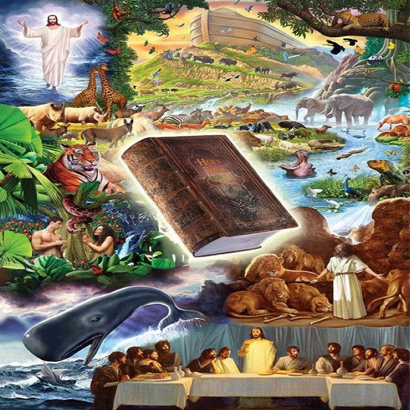 AB Diamond Painting - Full Round - Bible (40*55CM)