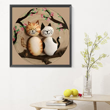 Load image into Gallery viewer, Diamond Painting - Full Round - cat (30*30CM)
