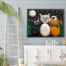 Load image into Gallery viewer, Diamond Painting - Full Round - cat (40*30CM)
