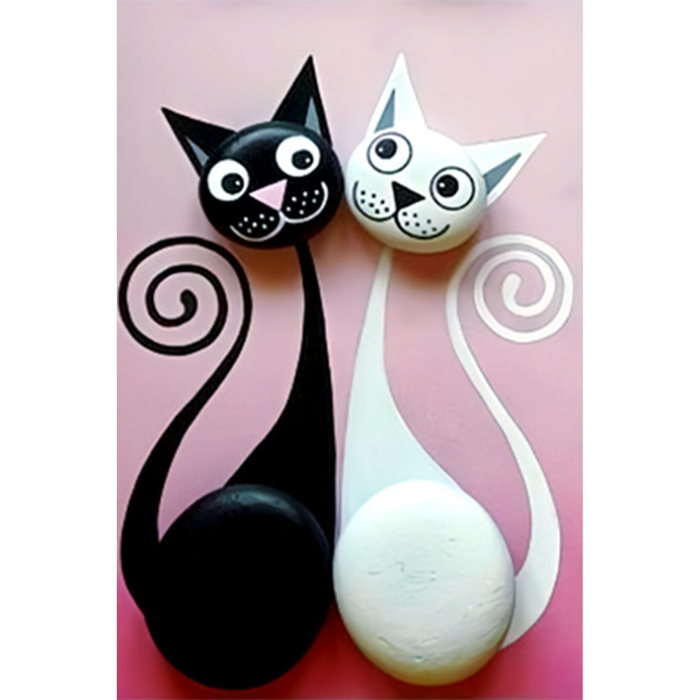 Diamond Painting - Full Round - cat (30*45CM)