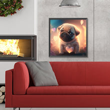 Load image into Gallery viewer, Diamond Painting - Full Round - yorkshire terrier (30*30CM)
