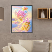 Load image into Gallery viewer, Diamond Painting - Full Round - Dream beach and love crystals and flowers (30*40CM)
