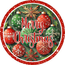 Load image into Gallery viewer, Diamond Painting - Full Round - Merry Christmas light ball (30*30CM)
