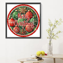 Load image into Gallery viewer, Diamond Painting - Full Round - Merry Christmas light ball (30*30CM)
